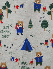 Baby And Toddler Boys Bear Snug Fit Cotton One Piece Pajamas 3-Pack