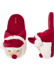 Unisex Adult Matching Family Santa Slippers