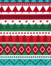 Unisex Kids Matching Family Feliz Navidad Snug Fit Cotton Pajamas