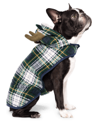 Dog Matching Family Plaid Moose Pajamas