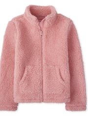 Girls Furry Sherpa Favorite Jacket