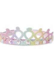 Toddler Girls Glitter Tiara Headband 2-Pack