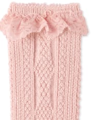 Girls Lace Boot Socks