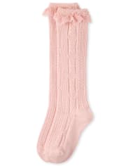 Girls Lace Boot Socks