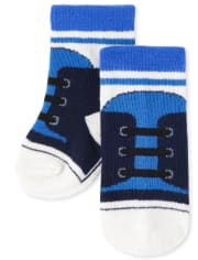 Baby Boys Striped Midi Socks 6-Pack