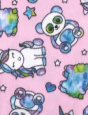 Pantalón Pijama Niña Felpa Estampado