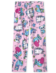 Pantalón Pijama Niña Felpa Estampado