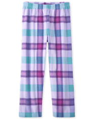Girls Print Fleece Pajama Pants