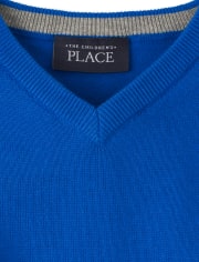 Baby And Toddler Boys V-Neck Sweater