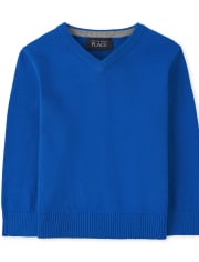 Baby And Toddler Boys V-Neck Sweater