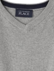 Baby And Toddler Boys V-Neck Sweater