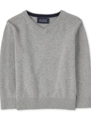 Baby And Toddler Boys V-Neck Sweater