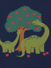 Paquete de 3 tops de manzana para niños pequeños