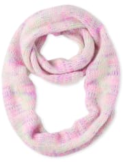 Girls Rainbow Space Dye Scarf