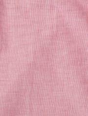 Chemise boutonnée en popeline pour garçon