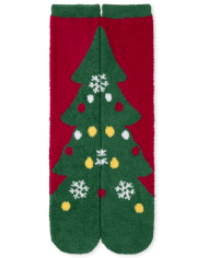 Unisex Adult Matching Family Santa Cozy Socks 2-Pack