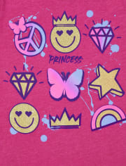 Girls Princess Graphic Tee 2-Pack