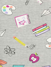 Girls Print Leggings