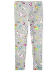 Girls Print Leggings