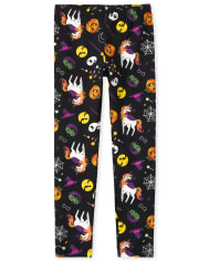 Girls Halloween Leggings