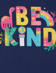 Baby And Toddler Girls Be Kind Graphic Tee