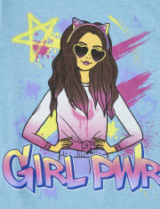 Girls Girl Pwr Graphic Tee