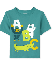 Baby And Toddler Boys Animal Graphic Tee