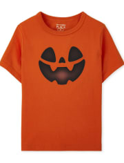 Baby And Toddler Boys Matching Family Jack-O'-Lantern Graphic Tee