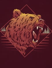 Pack de 2 camisetas con estampado de animales para niños