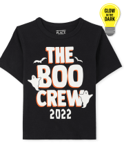 The Childrens Place Unisex Baby & Toddler Boo Crew Graphic Tee