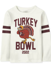 Unisex Baby And Toddler Matching Family Turkey Bowl Graphic Tee