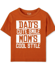 Baby And Toddler Boys Family Graphic Tee