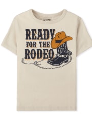 Baby And Toddler Boys Ready For Rodeo Graphic Tee