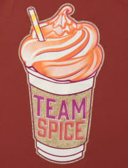 Paquete de 2 camisetas con gráfico Pumpkin Spice para niñas