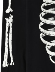 Mens Matching Family Glow Skeleton Graphic Tee