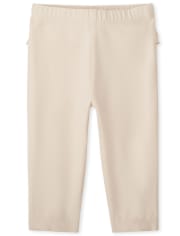 Baby Girls Butterfly Ruffle Pants 2-Pack