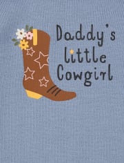Baby Girls Cowgirl Bodysuit 3-Pack