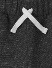 Pantalon de jogging en molleton chiné pour garçon