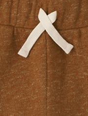 Pack de 2 pantalones jogger de vellón Marled para niños