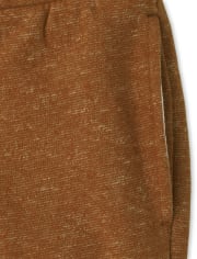 Pantalones jogger de vellón marled para niños