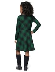 Girls Print Skater Dress