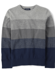 Boys Ombre Striped Sweater