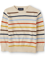 Baby And Toddler Boys Striped Sweater