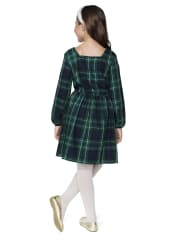 Vestido a cuadros para niñas