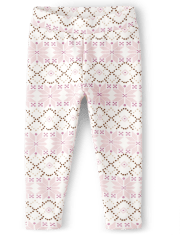 Toddler Girls Print Cozy Leggings