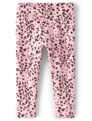 Toddler Girls Print Cozy Leggings