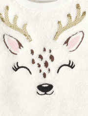 Toddler Girls Reindeer 2-Piece Set