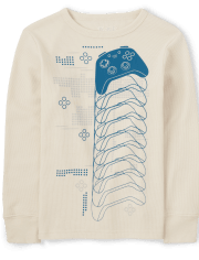 Boys Graphic Thermal Top