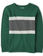 Boys Colorblock Thermal Top