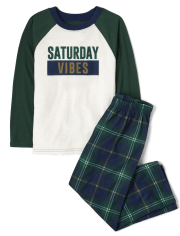 Boys Saturday Vibes Pajamas